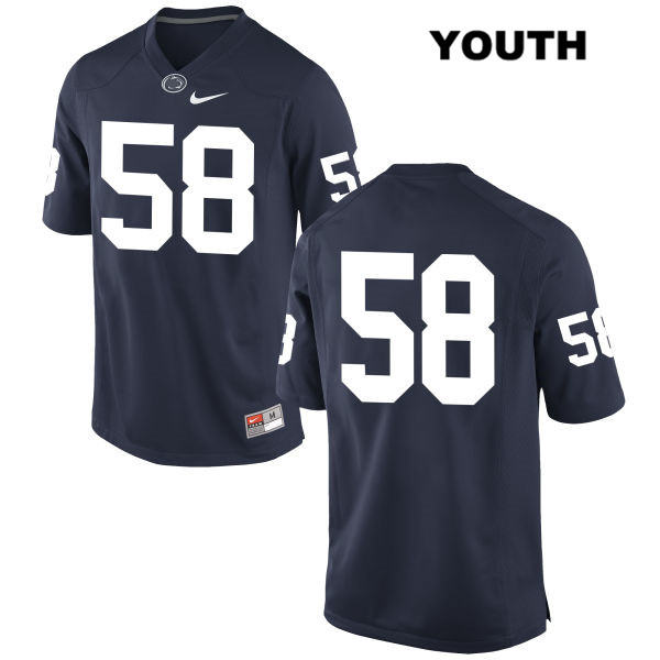 NCAA Nike Youth Penn State Nittany Lions Evan Presta #58 College Football Authentic No Name Navy Stitched Jersey UMA3198ZT